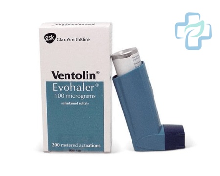 Ventolin Generický inhalátor (Salbutamol Sulfate)